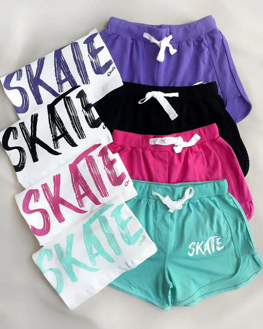 Comfort Skate Printed Top & Boxer Set.
