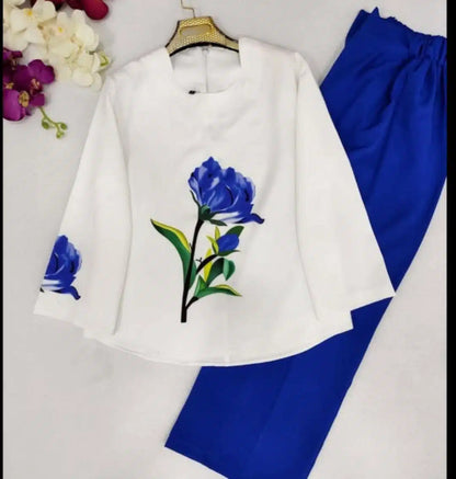 Comfort Floral Summer Co-Ord 2 Piece