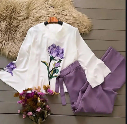 Comfort Floral Summer Co-Ord 2 Piece