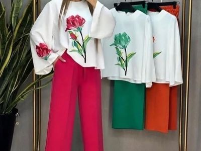 Comfort Floral Summer Co-Ord 2 Piece